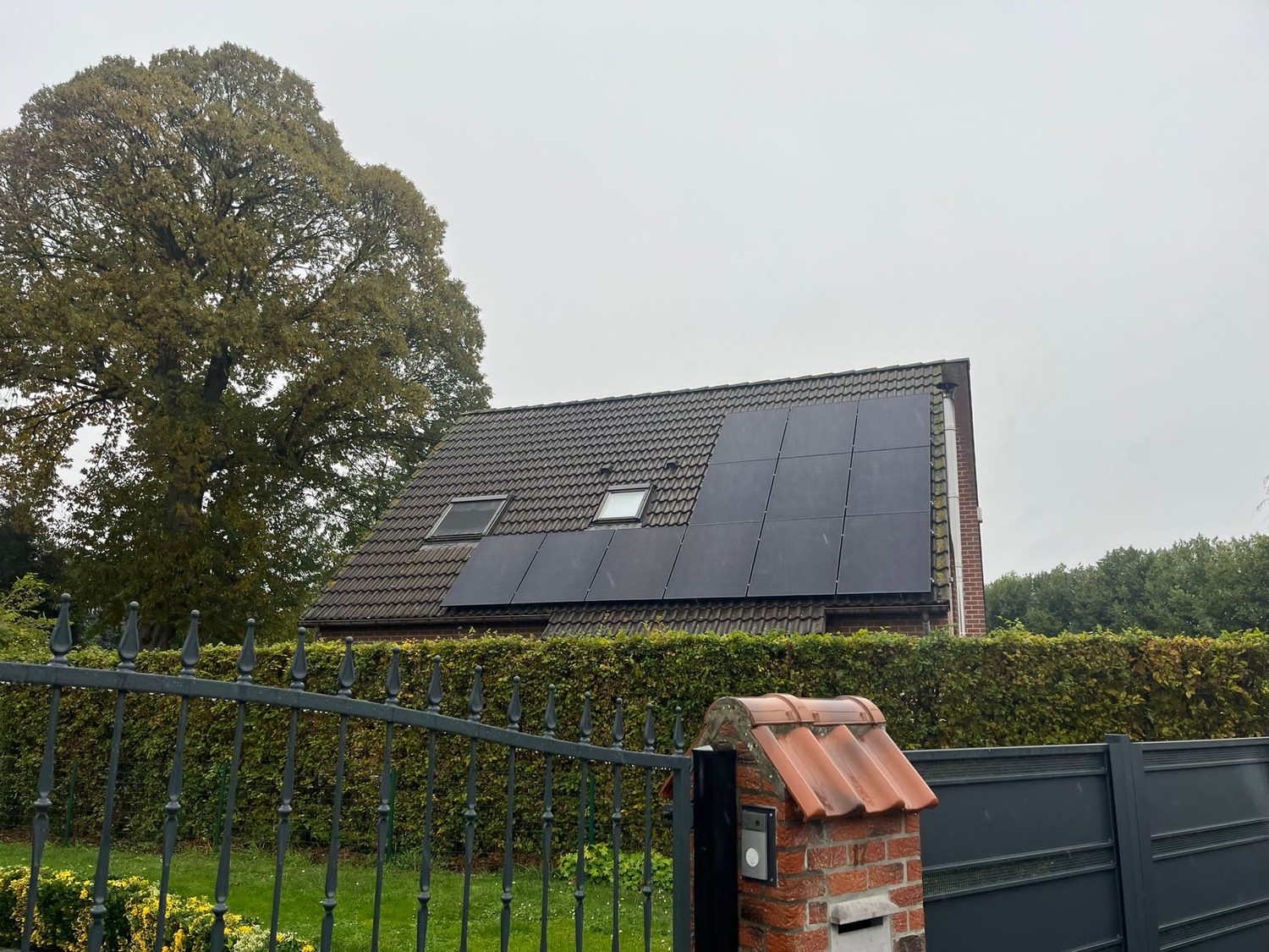 Installation photovoltaïque à Hensies