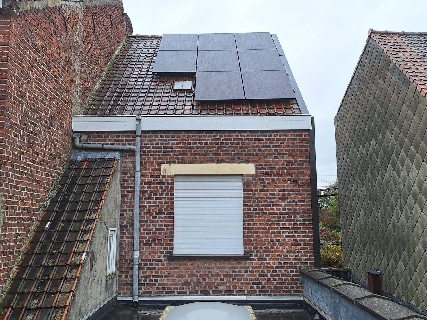 Installation photovoltaïque à Mouscron