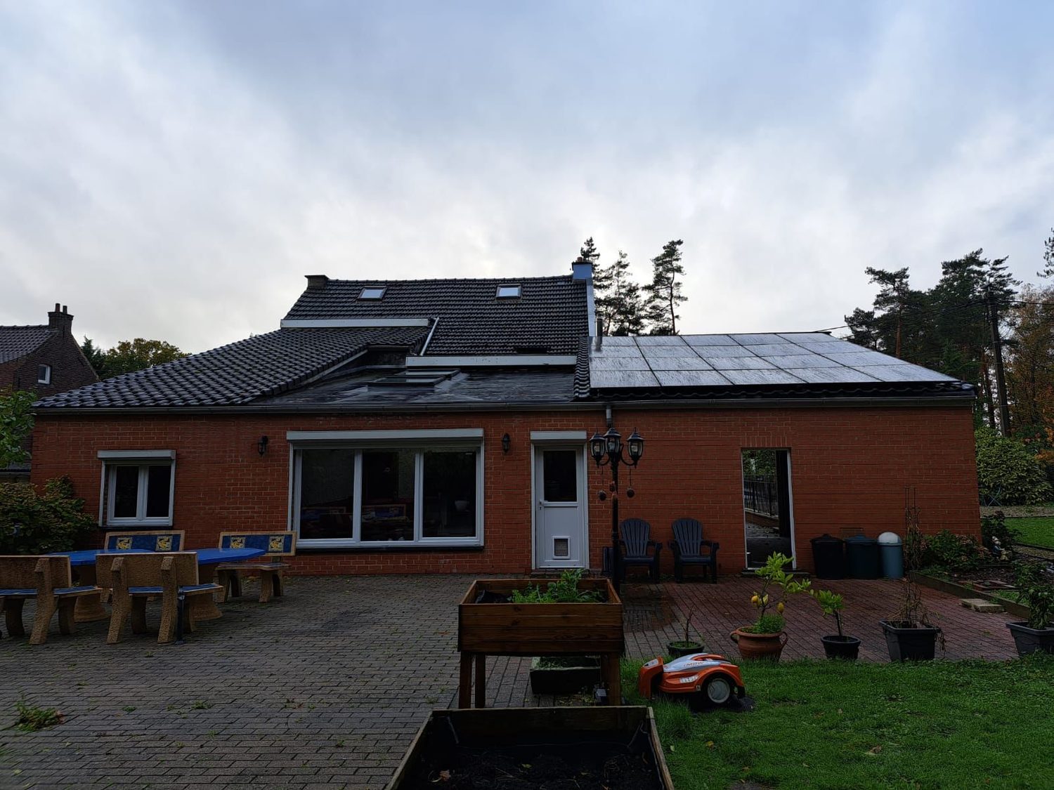 Installation photovoltaïque à Frameries